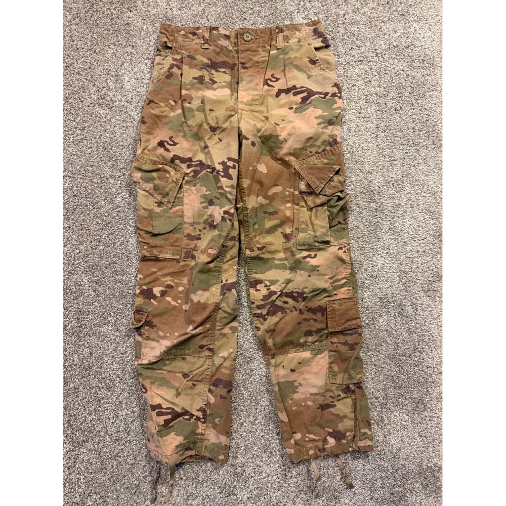 Bluewater Defense Cargo Pants Mens Small Short Camo ACU OCP Flame Resistant FR